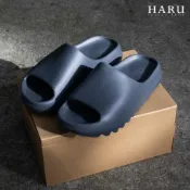 (店+)【adidas 愛迪達】Adidas Originals Yeezy Slide “Slate Grey“ 厚底 石板灰 拖鞋 ID2350