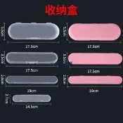 【現時特惠】工廠批發塑膠收納盒粉刺針挑痘針包裝盒家用耳勺透明翻蓋收納盒