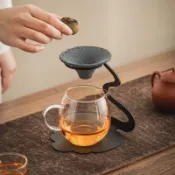 台灣出貨 茶漏 濾茶器 茶葉濾網 茶葉過濾器 沖茶器 泡茶神器茶漏公道茶具分離茶濾茶葉濾網無孔過濾器無渣小青柑專用