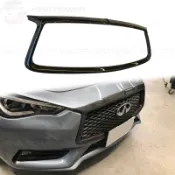 KP擎利國際 Infiniti Q60 碳纖維水箱罩外框 黏貼式 中網框