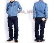 【經典XS-XXL優惠】美國 日本LEVIS TRUCKER JACKET 中藍水洗牛仔夾克經典百搭牛仔外套余文樂501