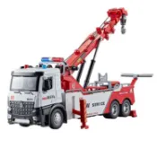 滿天星百貨 【超大吊車】合金起重機 合金吊機車 兒童玩具車 大號吊臂車 室內外通用 玩具起重機