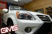 CRV 2.5代 改裝 魚眼大燈 HID 模組 總成 電鍍飾圈 原廠樣式