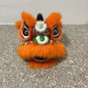 💖精選優質💖💖精選優質💖羊毛玩具醒獅表演獅子頭舞獅頭幼兒園塑料演出舞蹈獅子頭舞獅兒童610610