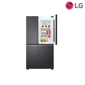 想要電器 GL-QL62MB 653公升 InstaView™ 敲敲看門中門對開冰箱-夜墨黑 (含基本安裝)