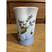 丹麥 RC 皇家哥本哈根 手繪 花瓶 罕見美品