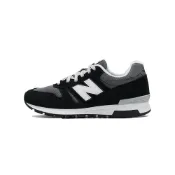 (店+)【NEW BALANCE】ML565CBK New Balance NB 565 舒適 網布反毛皮織物合成革透氣 低幫跑步鞋 男女同款 灰黑色 nb女鞋 女鞋 運動鞋女