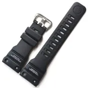 卡西歐原裝手帶GN-1000-1A/GN-1000黑色樹脂帶航海佩見G-SHOCK