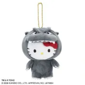 [現貨]Hello Kitty x 哥吉拉 變裝 扮裝 布偶 掛件 掛娃 娃娃 TOHO東寶 哥吉拉商店 凱蒂貓 三麗鷗