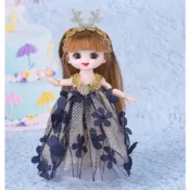 現貨在台灣 快速出貨 新款16cm換裝娃娃衣服/換裝公主衣服/洋娃娃/單衣服/芭比娃娃/娃娃配件
