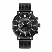 Kenneth Cole 肯尼斯 紐約時尚冷都騎士腕錶-黑-KC50572003