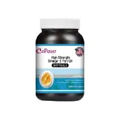 【CaPower 加柏爾】高單位魚油軟膠囊(60粒/瓶)-含EPA.DHA.維生素E