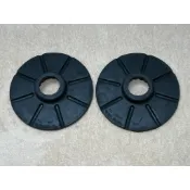 Saab 9-3 93 後避震器 後彈簧橡皮 上襯墊 一組兩個 03~11年適用