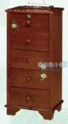 ╭☆雪之屋居家生活館☆╯彩繪五抽櫃BB402-7#7596B