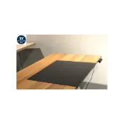 (店+)TOP OA work智能家具/皮面桌墊/電動升降桌配件/黑色桌墊/辦公桌小物配件桌墊/OA配件