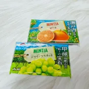 日韓小潼 日本 Asahi 朝日 MINTIA 涼糖 薄荷糖 麝香葡萄味/蜜柑味｜全店$299 全家取貨免運｜滿額折500｜APP下單最高賺19%點數⚡
