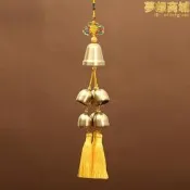 （可開發票/報價單）一大六小銅風鈴純銅鈴鐺風鈴掛飾家居房間裝飾掛件化五黃解二黑