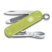 【VICTORINOX 瑞士維氏】Lime Twist經典鋁合金萊姆綠 5用瑞士刀款 58mm(0.6221.241G)