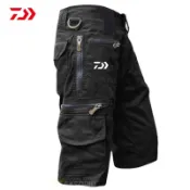 Daiwa 2026新款防汗釣魚短褲男士透氣速乾夏季釣魚褲