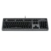 (店+)【i-Rocks】K76MN CUSTOM 靜音 機械式鍵盤-黑色/茶軸