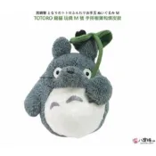 玩偶 龍貓 沙包娃娃 TOTORO 豆豆龍 布偶 宮崎駿 M 號 手持樹葉和煤炭款 八寶糖小舖
