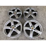 二手/中古鋁圈 保時捷 Porsche CaymanS 19吋 5孔130 原廠鋁圈 銀 前後配 輕量化 987 986