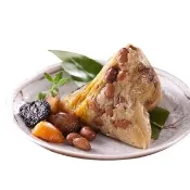 【巧巧小肉粽】招牌花生蛋黃香菇肉粽(20顆/盒)