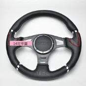 MOMO方向盤平面350MM鋁合金髮絲紋K6K8TIERRA VIRAGE FOCUS LANCER馬3E30E36