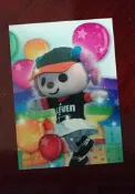 TSC職棒19年統一獅隊卡 L121吉祥物四拼卡-小桃04/50