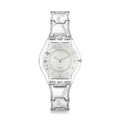 【SWATCH】CLIMBER FLOWERY 超薄手錶/男錶/女錶/瑞士製造 SS08K100G(34mm)