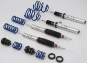 ☆阿勳汽車☆德國SACHS SRE高低軟硬可調~A3,S3,TT,GOLF,SCIROCCO,OCTAVIA,PASSAT,TOURAN,MINI R55 R56 R57~PSS10,KW V3可參考