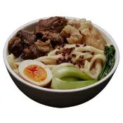 獨享牛肉爐+刀削麵 藤椒酸菜 2入組 一人份即食 200g肉量 加熱即食料理(牛肉湯、牛肉爐、牛肉鍋)