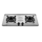 林內雙口爐內焰檯面爐不鏽鋼瓦斯爐桶裝瓦斯RB-N2601S-LPG ★送陶板屋餐券1張