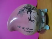 早期 金門陶瓷 松鶴 壽桃