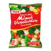【全家行動購】【龍鳳】冷凍加州式混合蔬菜(500gx1)