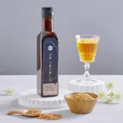 (店+)【Winseed 溫室好食道】頂級冷壓初榨亞麻仁油 250ml 54%Omega3 可生飲 堅果油 冷壓油 高品質食用油 黃金亞麻仁籽