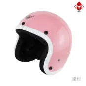 華泰 安全帽 K-805 A3 淺粉 復古帽 寬版 騎士帽  半罩 全拆洗 《淘帽屋》