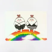 【Shock MAMA 蛋定人生】Love is equal 明信片