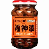 【江戶物語】桃屋 福神漬 145g 玻璃罐裝 添加蜂蜜、蘋果醋 桃屋福神漬 配飯 涼拌 野菜醃漬罐 拜拜 日本原裝進口