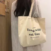 (店+)【生活職人】帆布袋 單肩帆布包 帆布包 帆布單肩包 日系 帆布袋 環保袋 大容量 文青風 韓版ins 