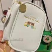 🥇店家嚴選💯2023新款動森系列燒餅包卡通可愛pu皮質筆袋女大容量收納包