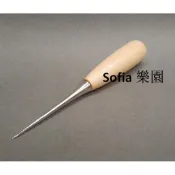 ◆SOFIAの樂園◆ 雕塑陶藝工具 鐵針 木柄 錐子 模型挖洞 皮革穿孔