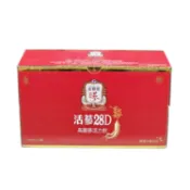 健而美生活廣場 正官庄 活蔘28D 高麗蔘活力飲 100ml*10瓶
