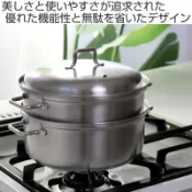 日本工藝 現貨 日本 新潟製 燕三条 Aizawa 相澤工房 IH 蒸鍋 20CM 三層 蒸籠