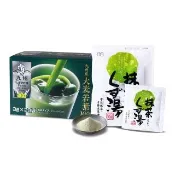 【盛花園】日本原裝大麥若葉青汁20入+抹茶葛粉3入養生組(大麥青汁3g/入、抹茶葛粉23g/入)