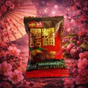 福伯黑糖話梅糖 梅子糖 黑糖梅糖 懷舊古早味 台灣零食 福伯 福伯 黑糖話梅糖 黑糖話梅福伯 黑糖+話梅