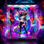 《Yao 挖寶趣》 APEX 英雄聯盟 LOL K/DA 阿卡莉 PVC公仔 專用展示盒