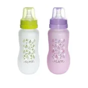 【US BABY 優生】真母感矽膠特護玻璃奶瓶(一般口徑240ml)