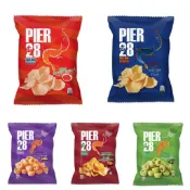 菲律賓 PIER 28 泰式 辣味醬 醋味 蝦餅 蝦味餅 PRAWN CRACKERS rebisco