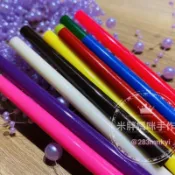 彩色熱熔膠條 彩色膠棒 幼稚園裝飾 手作必備 DIY材料髮飾材料